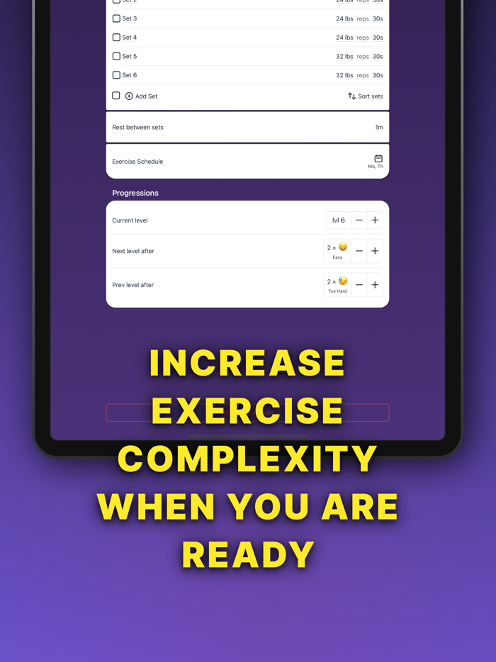 YAWPlan – workout planner