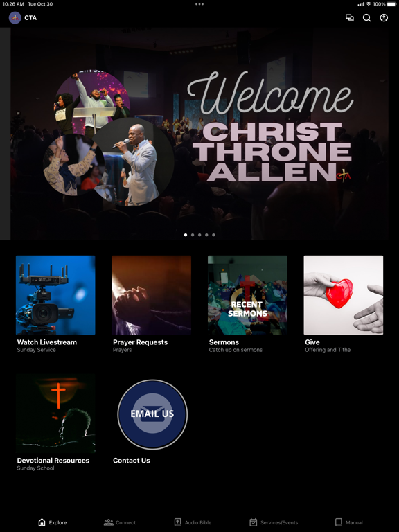 Screenshot #4 pour Christ Throne Allen