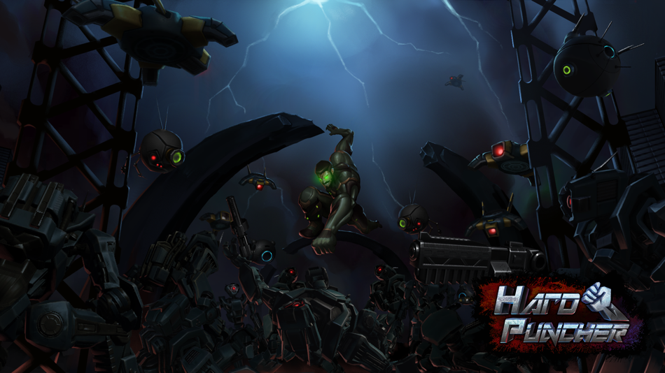 #1. Hard Puncher(Robot Terminator) (iOS) 由: (주)팀네버루즈