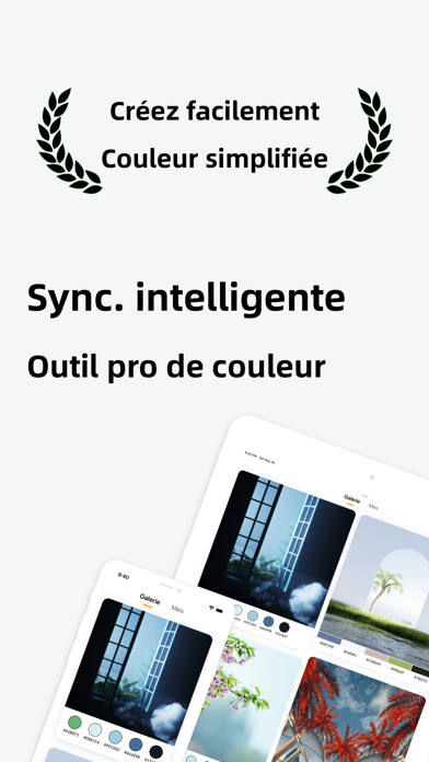 Screenshot #1 pour ColorCard: Outils de couleur.