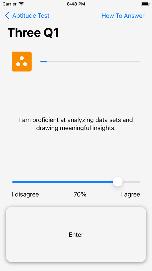 #4. Aptitude Test (iOS) Podle: Martin Tseng