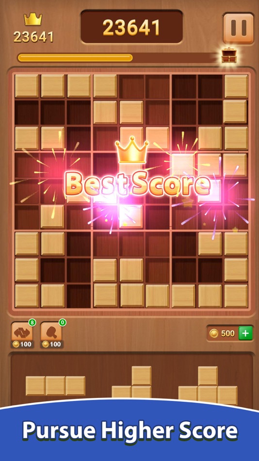 #3. Wood Block Puzzle - Brain Test (iOS) 由: Never Old PTE. LTD.