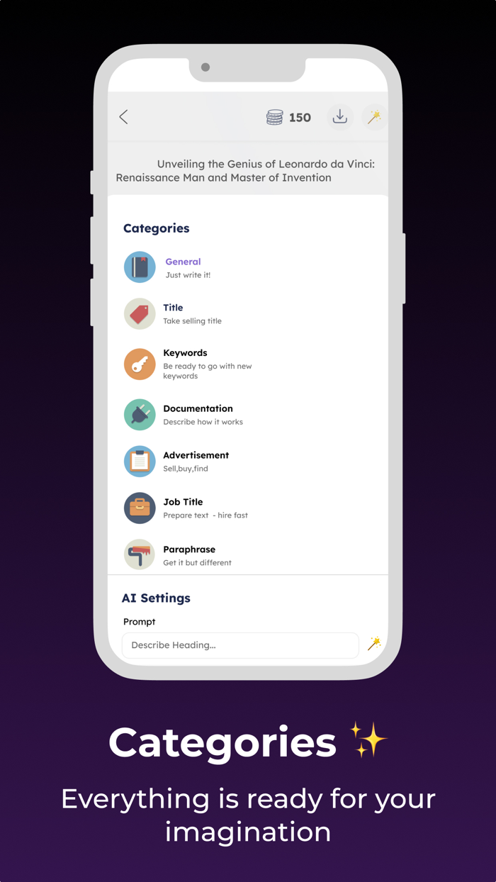 Intelli Words AI - Generator