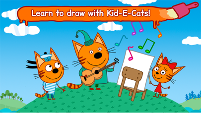 Kid-E-Cats Coloring Book Games Screenshot