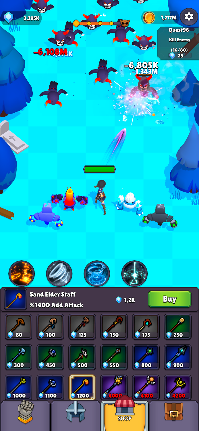 Idle Wizard  Elementarium