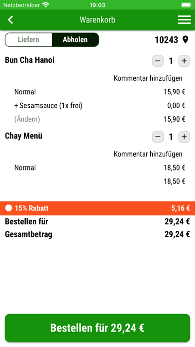 Rice Rolls Berlin Screenshot
