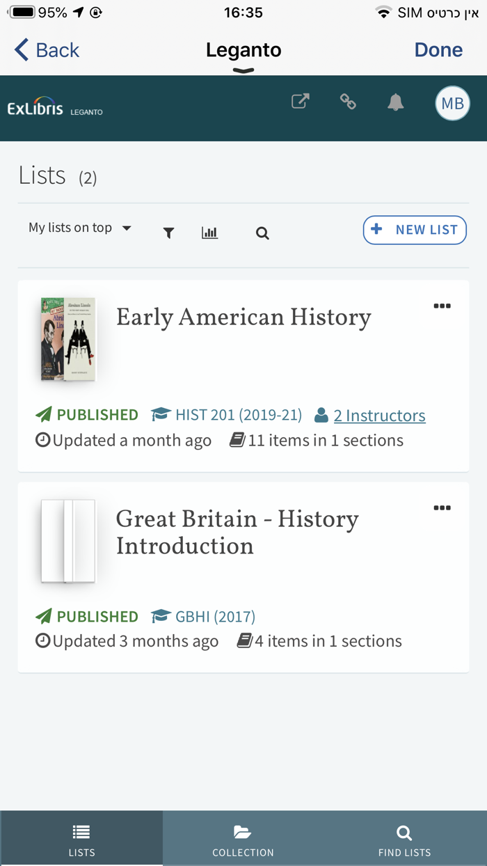 Ex Libris Library Mobile