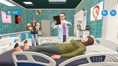 Pregnant Mother Twin Babies 3D Screenshot