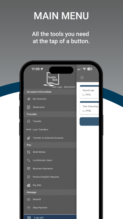 Seattle Bank Business Mobile Screenshot