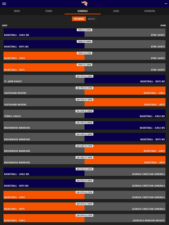 Valwood School Athletics iPad screenshot 3 - Sports app