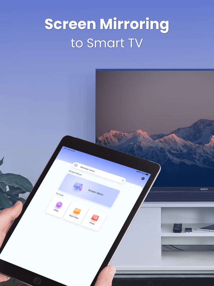 Screen Mirror to Chromecast TV