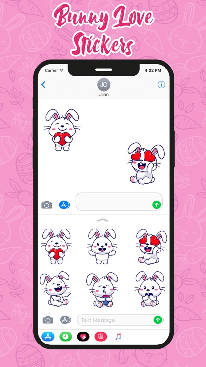 Bunny Love Stickers