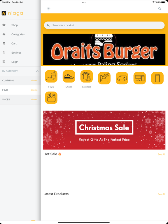 Screenshot #5 pour Niaga-App