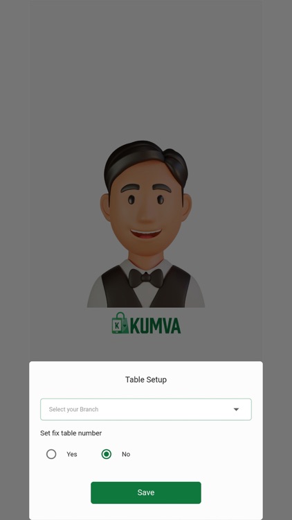 KUMVA WAITER