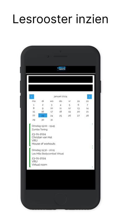 Meer Sports Screenshot
