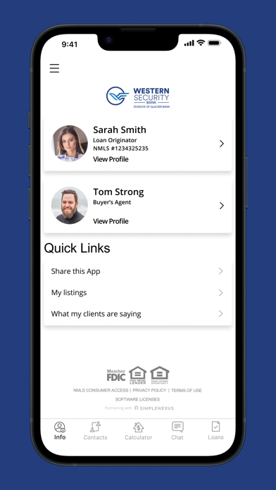 Western Security Bank Mortgage Screenshot