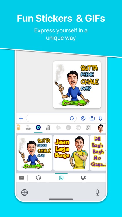 Bobble GIF Stickers Keyboard screenshot-5
