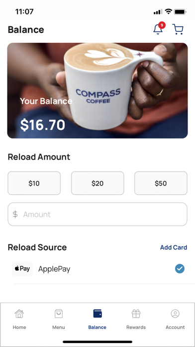 Compass Coffee Screenshot