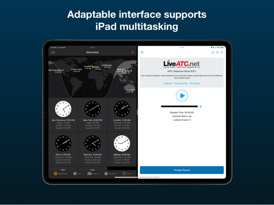 LiveATC Air Radio iPad app afbeelding 7