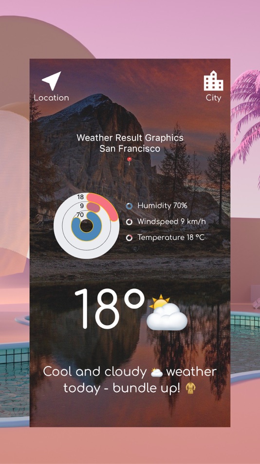#1. Weather Aii (iOS) 由: Furkan Tutkun