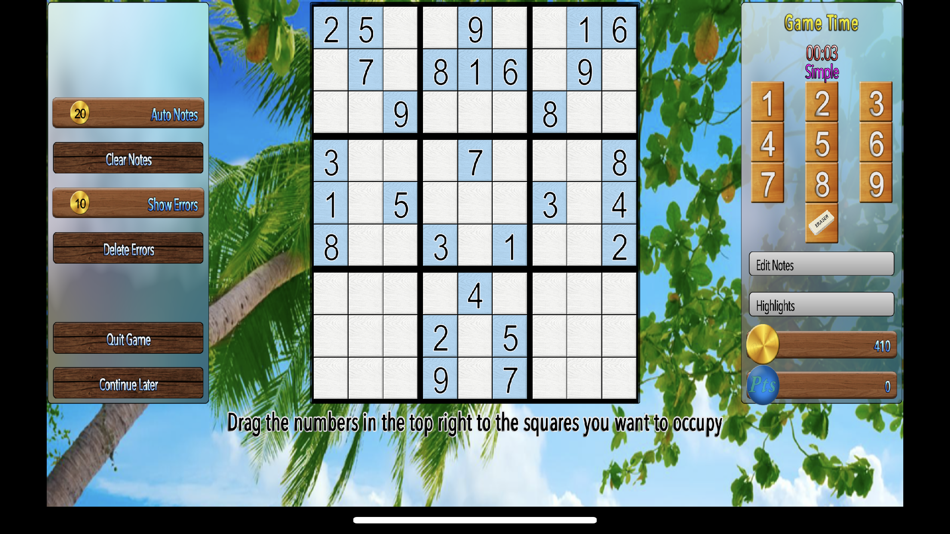 #1. Sudoku Puzzles (iOS) 由: Chris Guyler