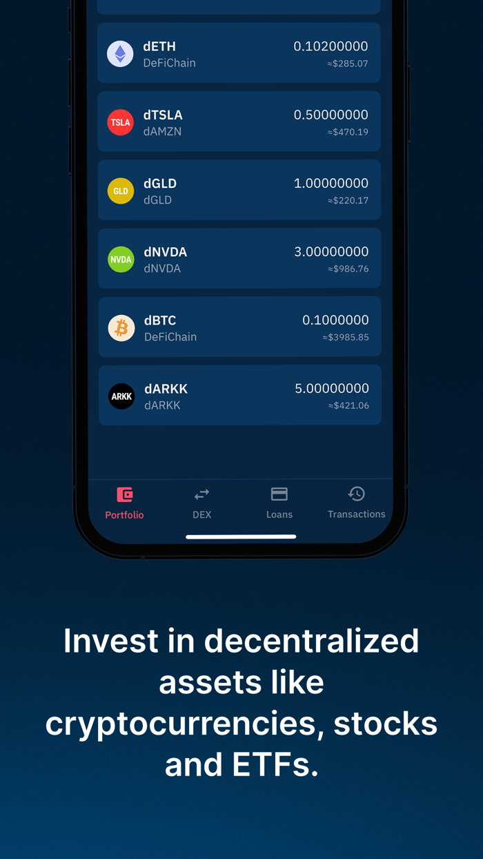 DFX DeFiChain Wallet