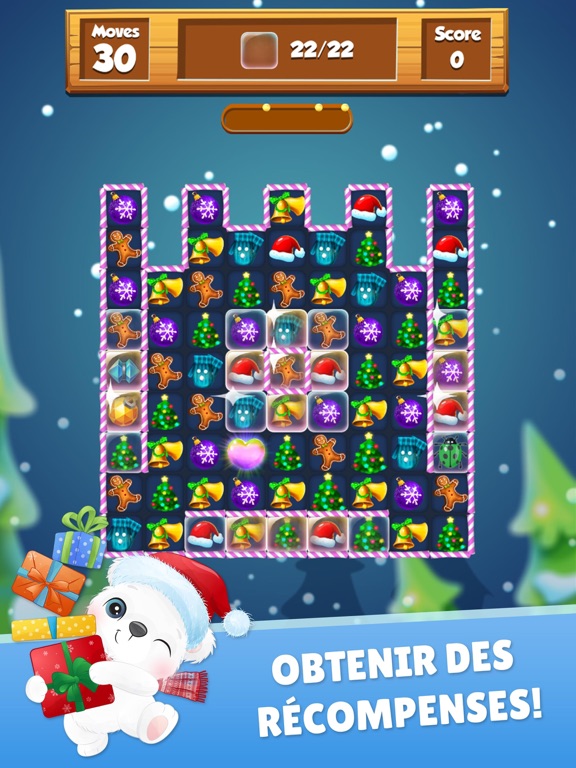 Screenshot #5 pour Noël 2024: Match 3 Puzzle