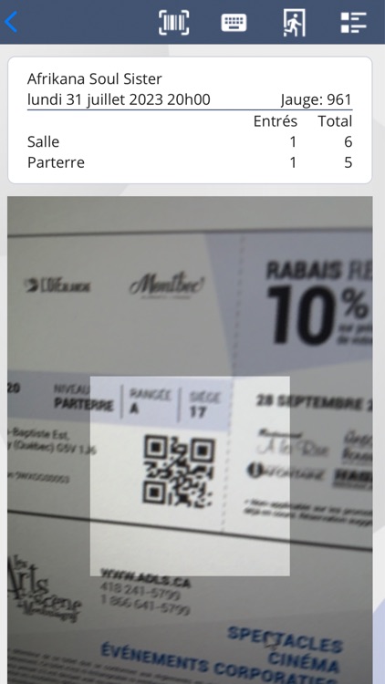 Tuxedo Ticket Scanner