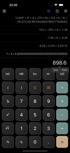 Calculator T screenshot #3 for iPhone