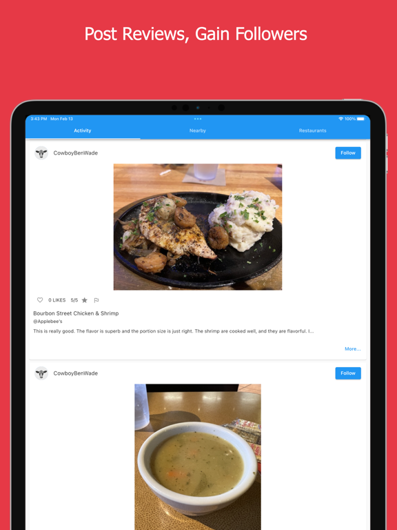 Screenshot #4 pour RateMyFood: Food Reviews