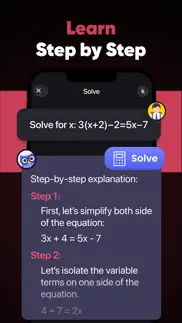 nerd ai - tutor & math helper iphone screenshot 2