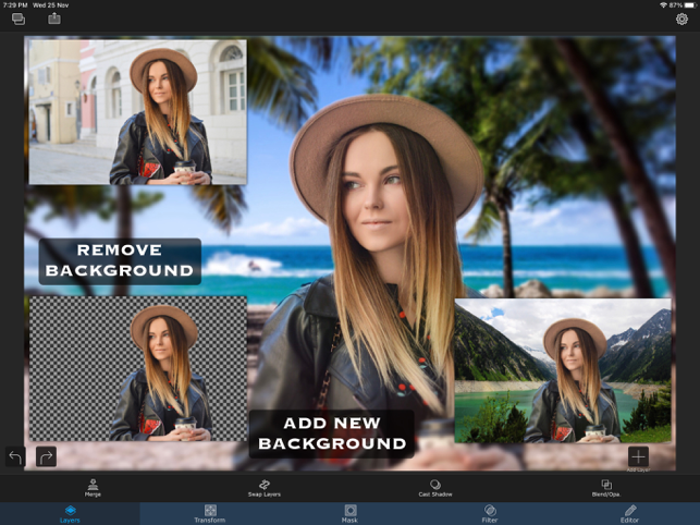 Superimpose Screenshot