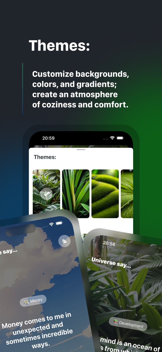 Affirmations Universe say...