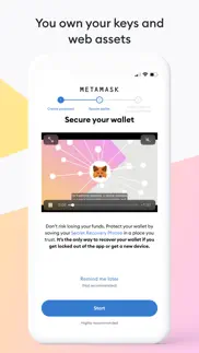 metamask - blockchain wallet iphone screenshot 3