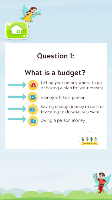 Kids Finance Flash Cards Screenshot