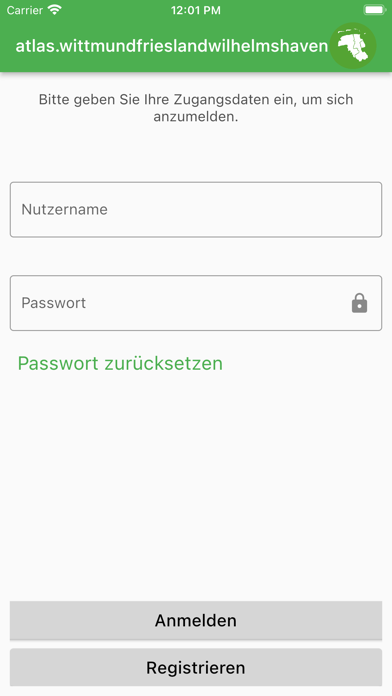 Biodiversitätsatlas FWW Screenshot