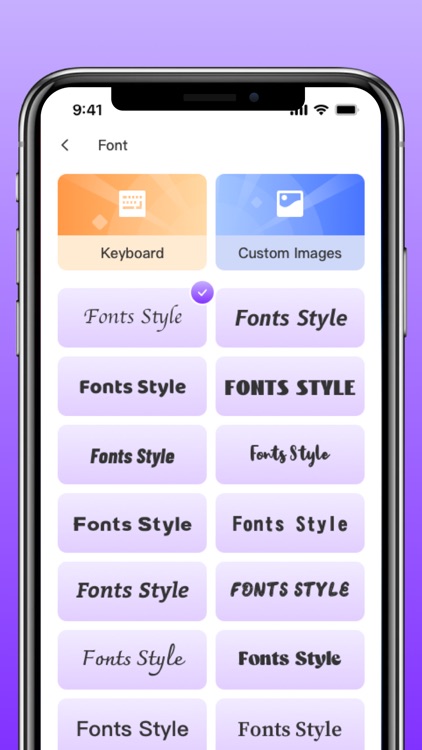 Fonts Style & Keyboard screenshot-3