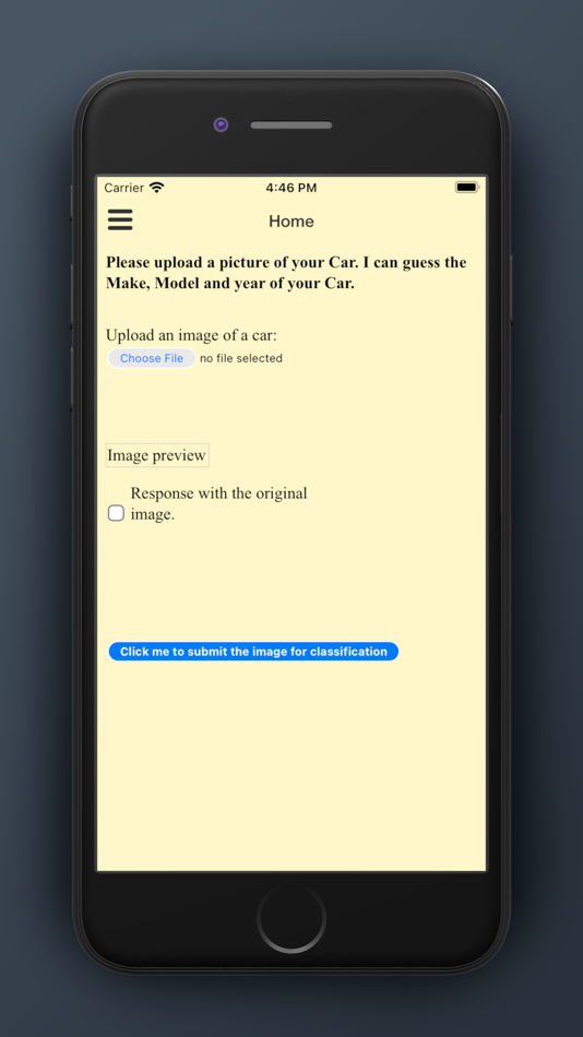 #1. car-classifier (iOS) 由: Algorithmical Corp