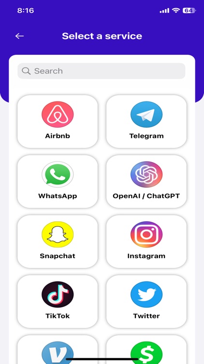 Receive SMS verification code