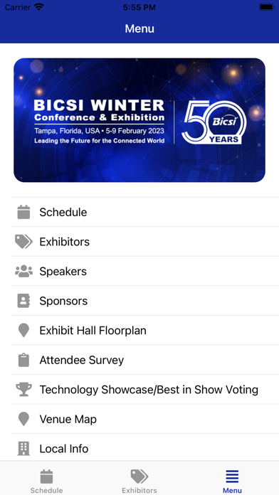 2023 BICSI Winter Conference Screenshot