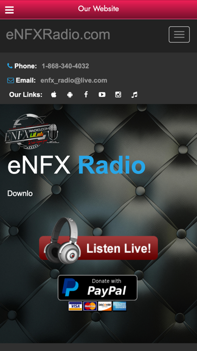eNFX Radio HD Screenshot