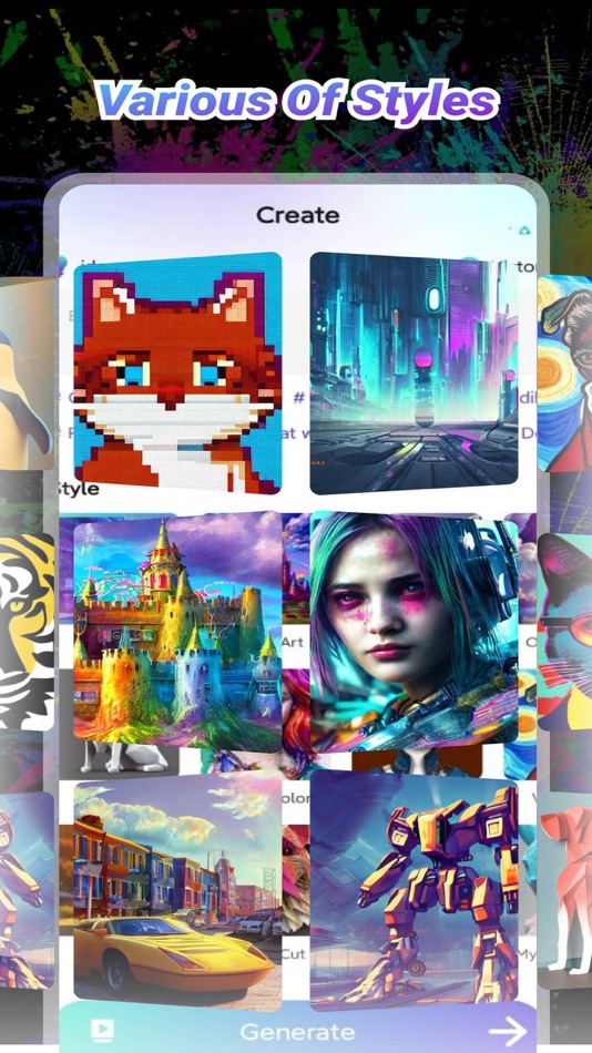 #2. AI Image Generator Art Creator (iOS) بواسطة: 朝良 陈
