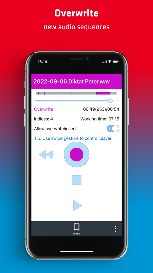 #4. Findentity Mobile Dictate (iOS) 由: Thax Software GmbH