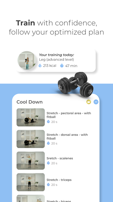 iNuba - Fitness y Nutrición Screenshot