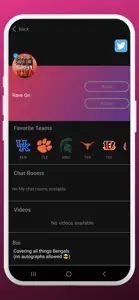 RaveOn — Sports Fans Be Heard screenshot #8 for iPhone