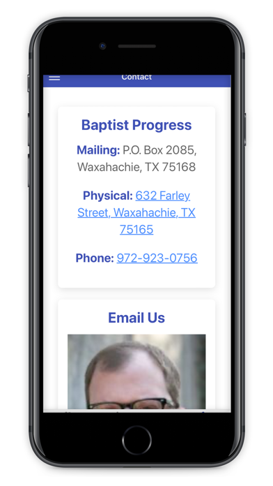 Baptist Progress Screenshot