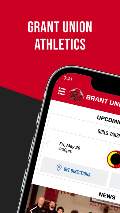 Grant Union Athletics Screenshot