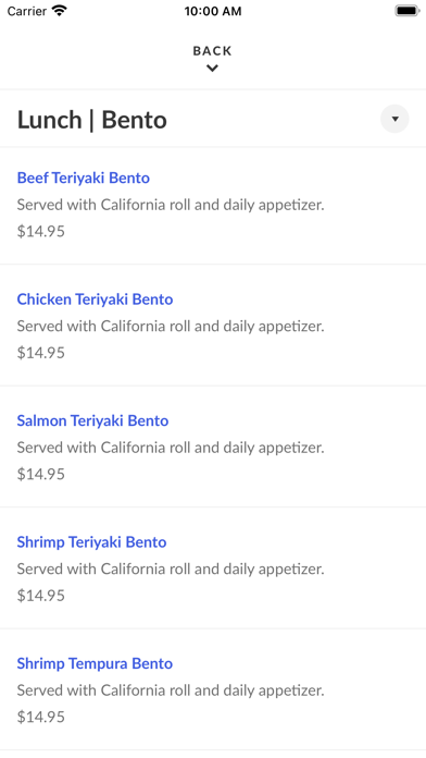 Okeno Sushi Screenshot