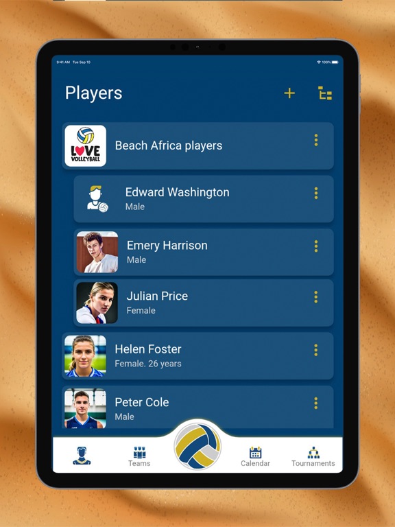 Screenshot #5 pour Beach Volleyball tracker