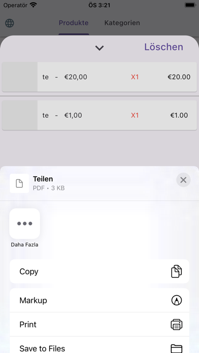 Poss App Screenshot